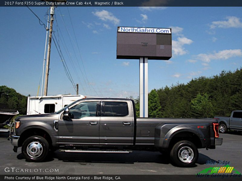 Magnetic / Black 2017 Ford F350 Super Duty Lariat Crew Cab 4x4