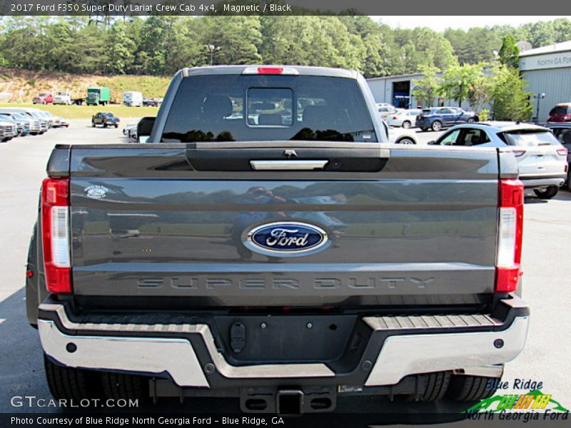 Magnetic / Black 2017 Ford F350 Super Duty Lariat Crew Cab 4x4