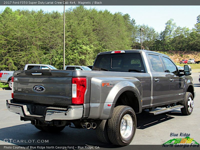 Magnetic / Black 2017 Ford F350 Super Duty Lariat Crew Cab 4x4