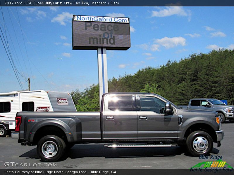 Magnetic / Black 2017 Ford F350 Super Duty Lariat Crew Cab 4x4