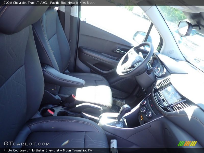 Pacific Blue Metallic / Jet Black 2020 Chevrolet Trax LT AWD