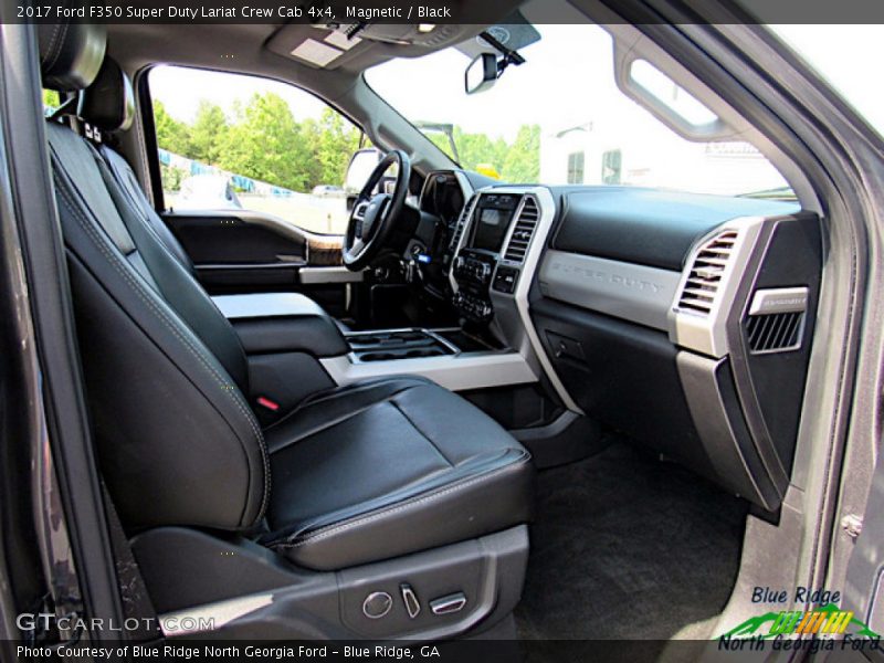 Magnetic / Black 2017 Ford F350 Super Duty Lariat Crew Cab 4x4