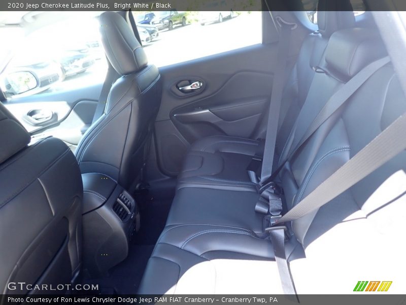 Bright White / Black 2020 Jeep Cherokee Latitude Plus