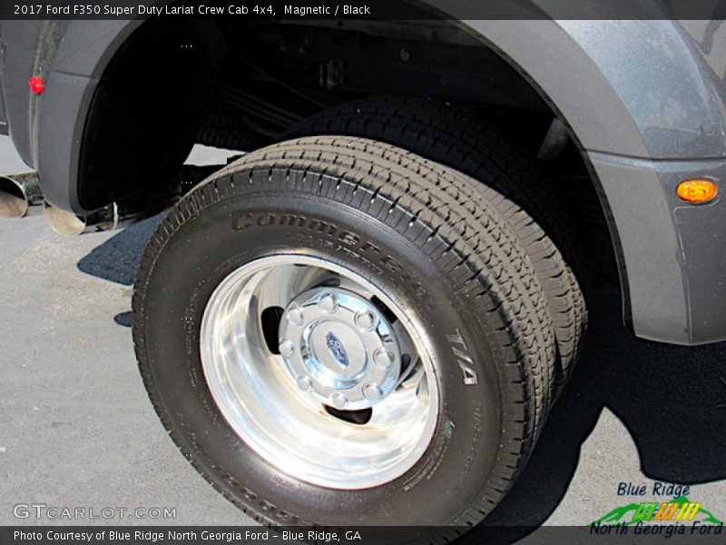 Magnetic / Black 2017 Ford F350 Super Duty Lariat Crew Cab 4x4
