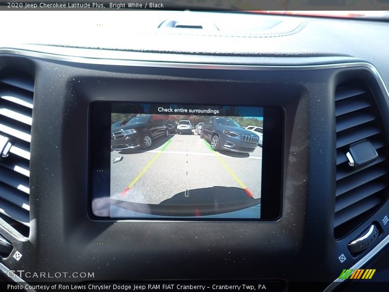 Bright White / Black 2020 Jeep Cherokee Latitude Plus