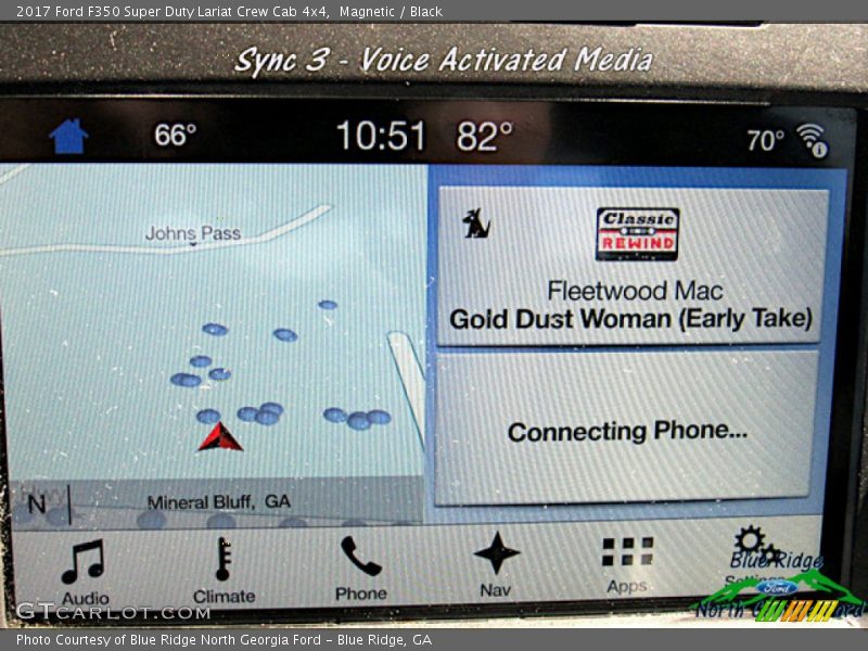 Magnetic / Black 2017 Ford F350 Super Duty Lariat Crew Cab 4x4