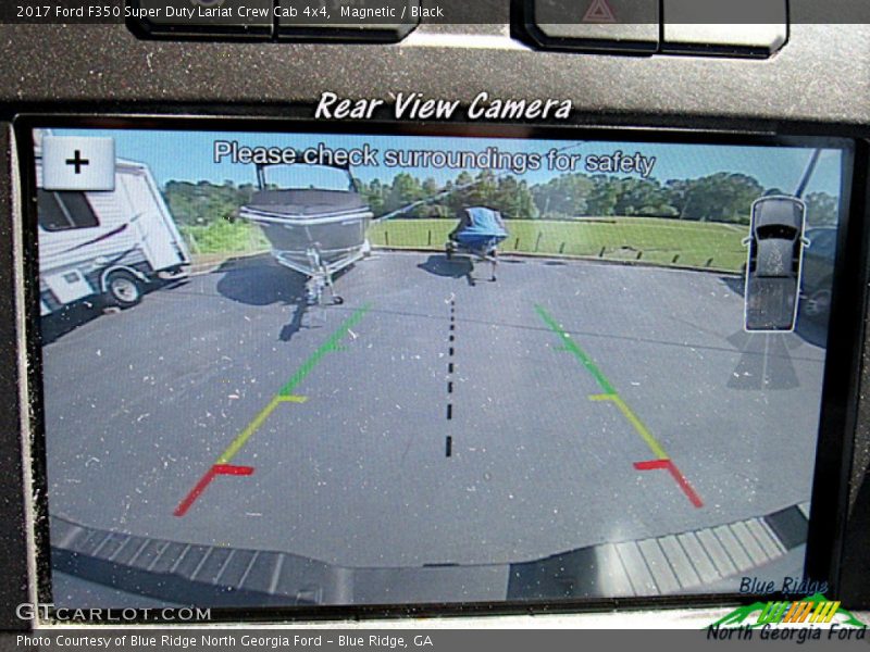 Magnetic / Black 2017 Ford F350 Super Duty Lariat Crew Cab 4x4