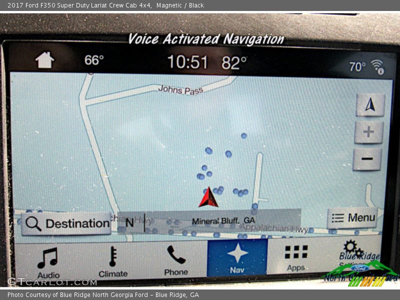 Magnetic / Black 2017 Ford F350 Super Duty Lariat Crew Cab 4x4