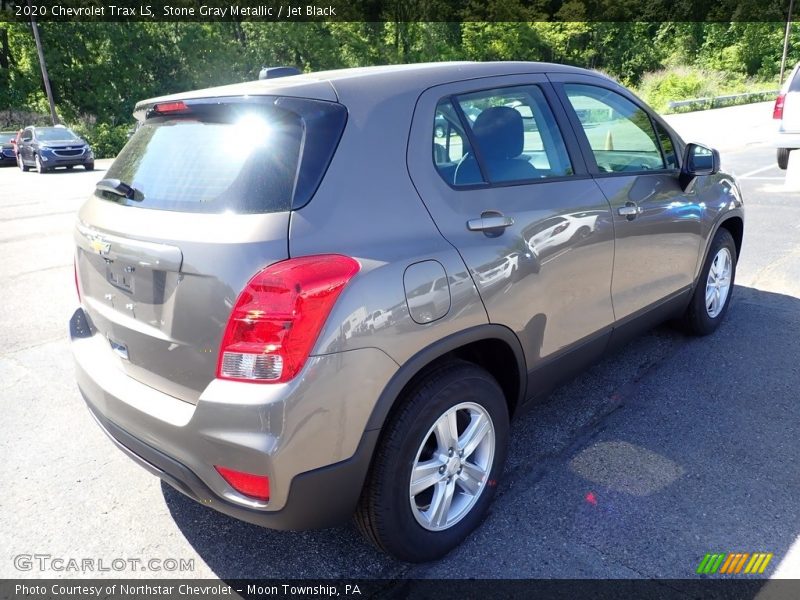 Stone Gray Metallic / Jet Black 2020 Chevrolet Trax LS