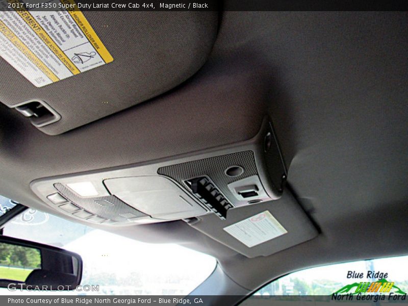 Magnetic / Black 2017 Ford F350 Super Duty Lariat Crew Cab 4x4