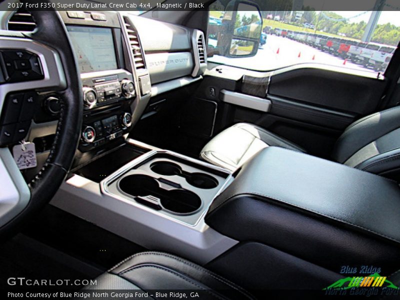 Magnetic / Black 2017 Ford F350 Super Duty Lariat Crew Cab 4x4