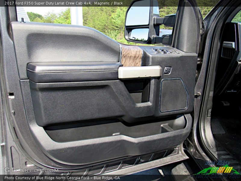 Magnetic / Black 2017 Ford F350 Super Duty Lariat Crew Cab 4x4