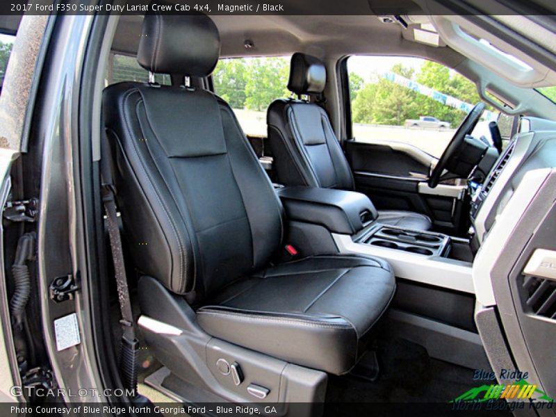Magnetic / Black 2017 Ford F350 Super Duty Lariat Crew Cab 4x4
