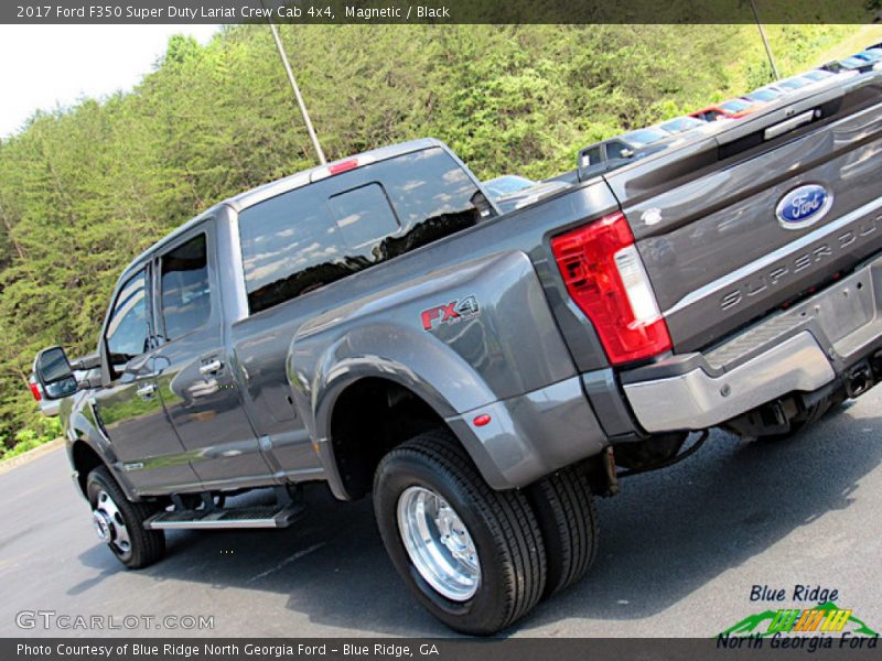 Magnetic / Black 2017 Ford F350 Super Duty Lariat Crew Cab 4x4