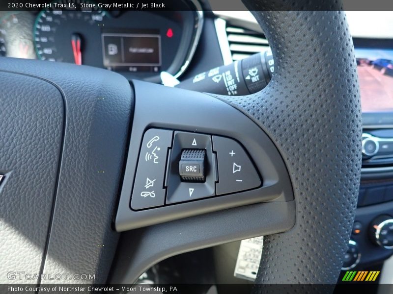 Stone Gray Metallic / Jet Black 2020 Chevrolet Trax LS