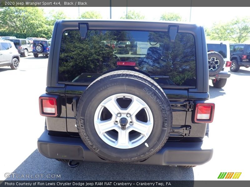 Black / Black 2020 Jeep Wrangler Sport 4x4