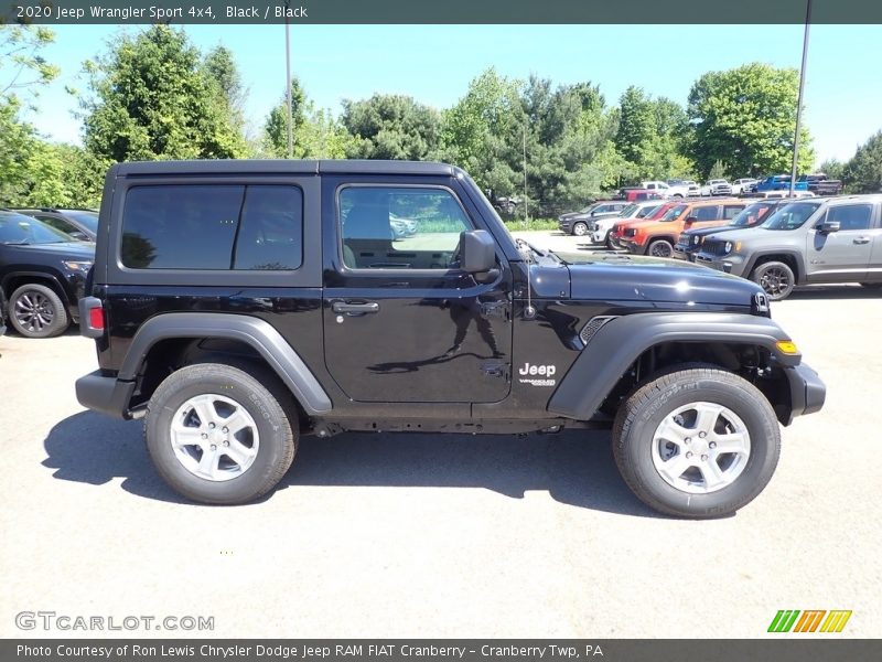 Black / Black 2020 Jeep Wrangler Sport 4x4