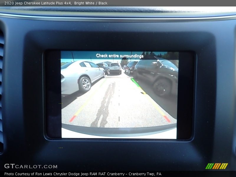 Bright White / Black 2020 Jeep Cherokee Latitude Plus 4x4
