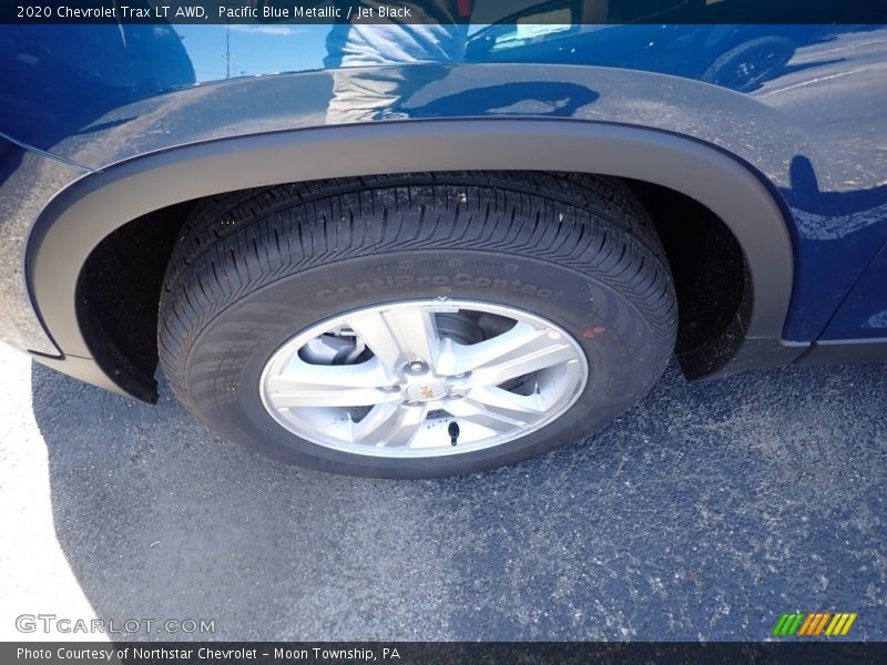 Pacific Blue Metallic / Jet Black 2020 Chevrolet Trax LT AWD