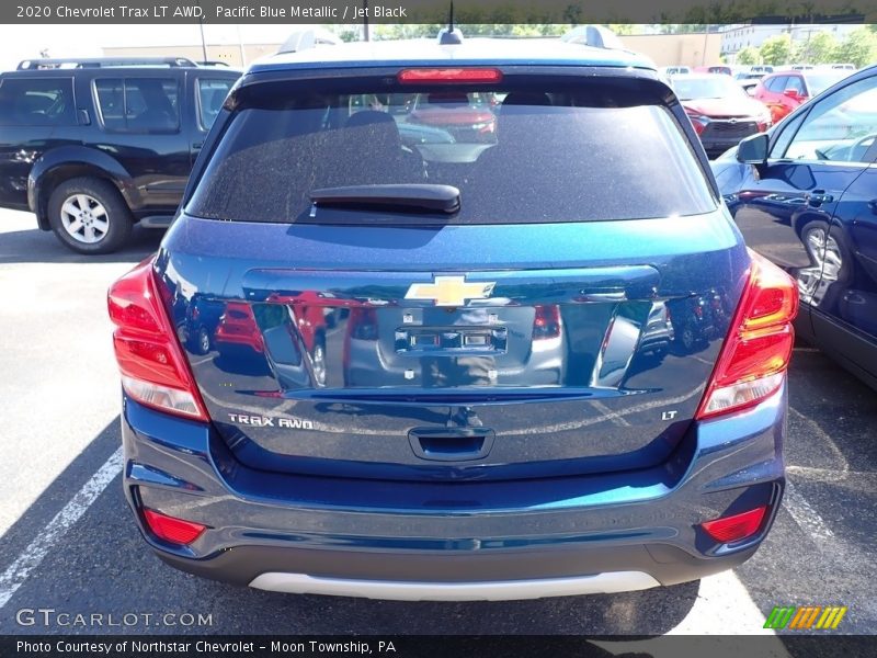 Pacific Blue Metallic / Jet Black 2020 Chevrolet Trax LT AWD