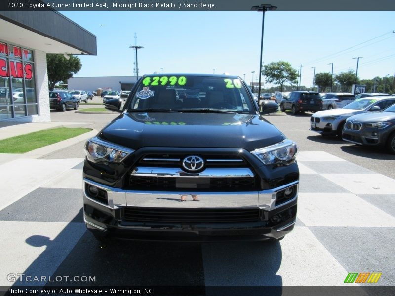 Midnight Black Metallic / Sand Beige 2020 Toyota 4Runner Limited 4x4