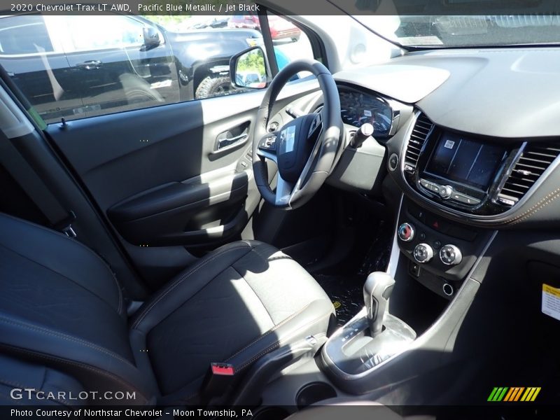 Pacific Blue Metallic / Jet Black 2020 Chevrolet Trax LT AWD