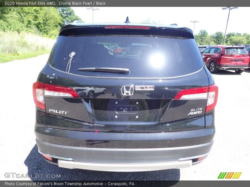 Crystal Black Pearl / Black 2020 Honda Pilot Elite AWD