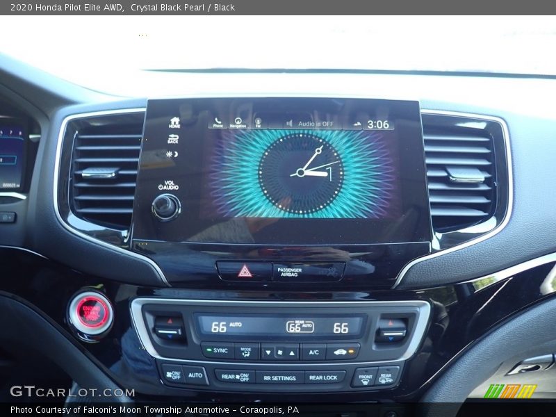 Crystal Black Pearl / Black 2020 Honda Pilot Elite AWD