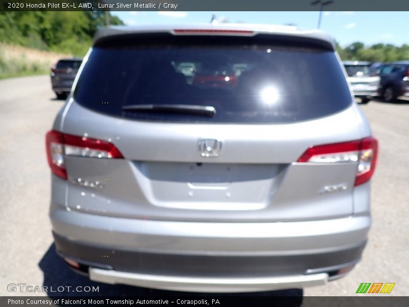 Lunar Silver Metallic / Gray 2020 Honda Pilot EX-L AWD