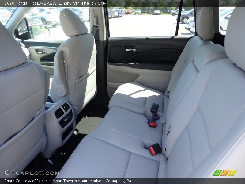 Lunar Silver Metallic / Gray 2020 Honda Pilot EX-L AWD