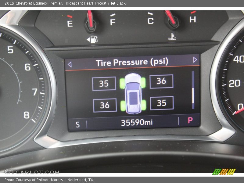 Iridescent Pearl Tricoat / Jet Black 2019 Chevrolet Equinox Premier