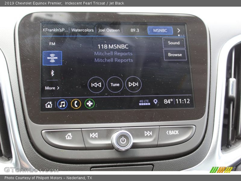 Iridescent Pearl Tricoat / Jet Black 2019 Chevrolet Equinox Premier