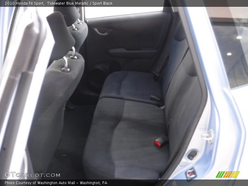 Tidewater Blue Metallic / Sport Black 2010 Honda Fit Sport