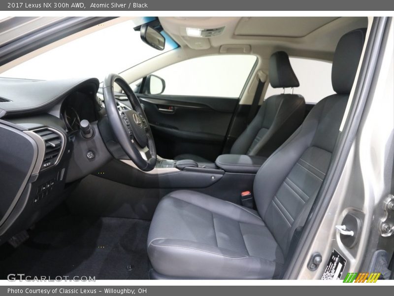Front Seat of 2017 NX 300h AWD