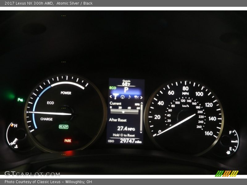  2017 NX 300h AWD 300h AWD Gauges