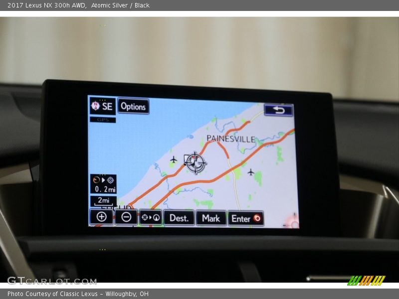 Navigation of 2017 NX 300h AWD