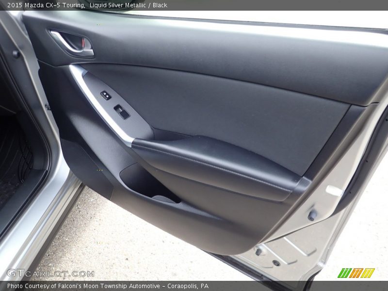 Liquid Silver Metallic / Black 2015 Mazda CX-5 Touring