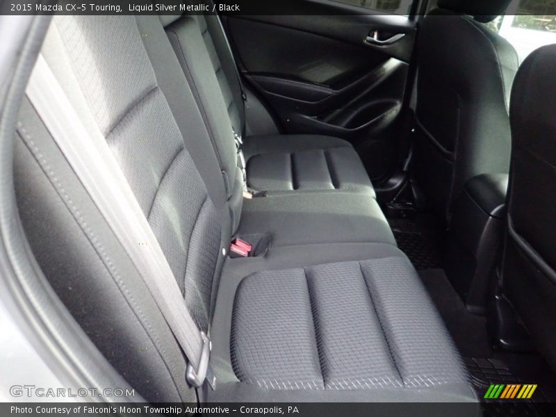 Liquid Silver Metallic / Black 2015 Mazda CX-5 Touring
