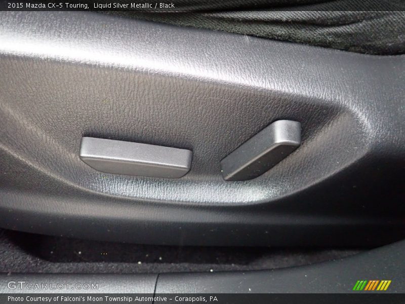 Liquid Silver Metallic / Black 2015 Mazda CX-5 Touring