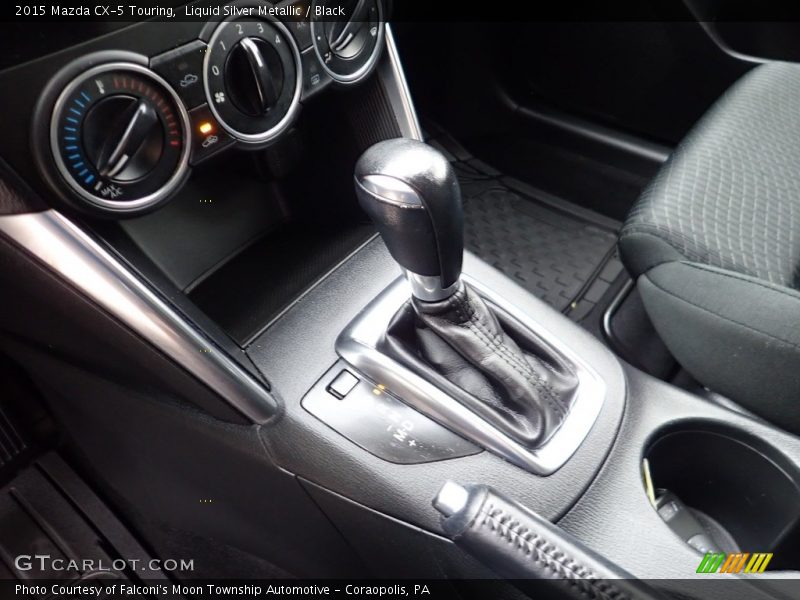 Liquid Silver Metallic / Black 2015 Mazda CX-5 Touring