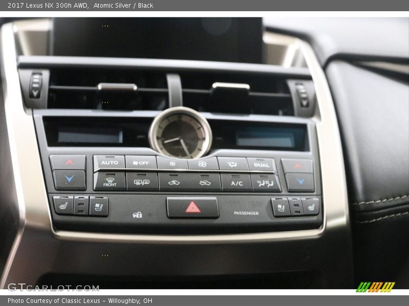 Controls of 2017 NX 300h AWD