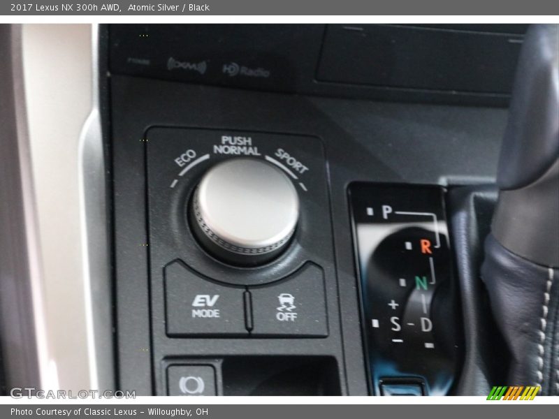 Controls of 2017 NX 300h AWD