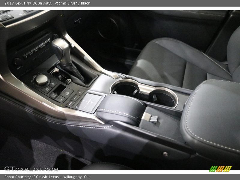 Atomic Silver / Black 2017 Lexus NX 300h AWD