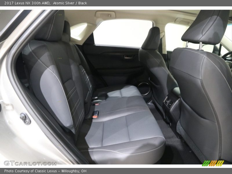 Atomic Silver / Black 2017 Lexus NX 300h AWD