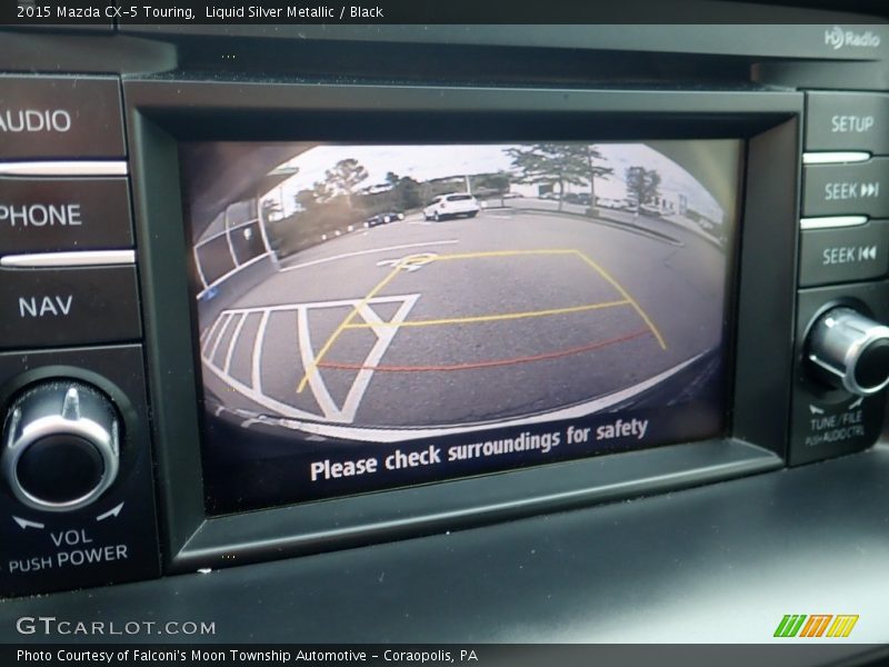 Liquid Silver Metallic / Black 2015 Mazda CX-5 Touring
