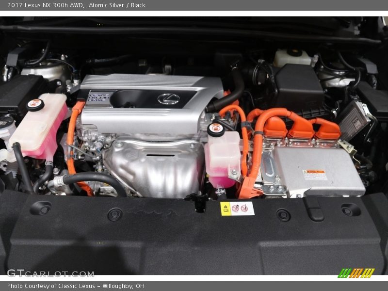  2017 NX 300h AWD Engine - 2.5 Liter DOHC 16-Valve VVT-i 4 Cylinder Gasoline/Electric Hybrid