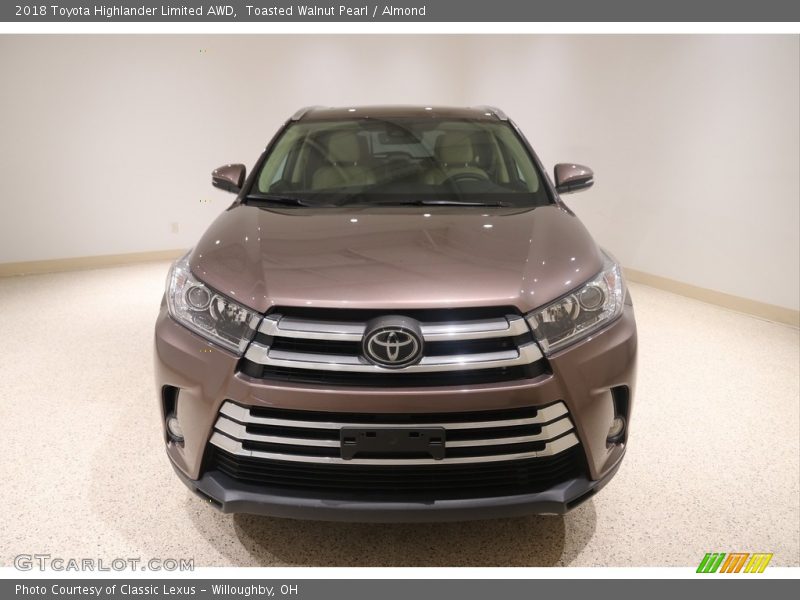 Toasted Walnut Pearl / Almond 2018 Toyota Highlander Limited AWD