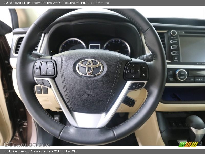 Toasted Walnut Pearl / Almond 2018 Toyota Highlander Limited AWD