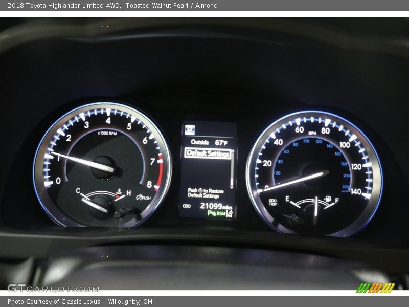 Toasted Walnut Pearl / Almond 2018 Toyota Highlander Limited AWD
