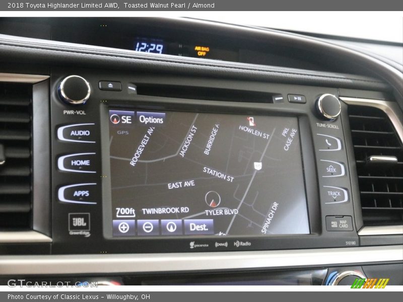 Toasted Walnut Pearl / Almond 2018 Toyota Highlander Limited AWD